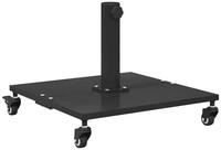 vidaXL Schirmhalter Sonnenschirmst&auml;nder Schwarz 45 x 45 x 31,5 cm, 1 tlg.