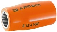 Facom Steckschl&uuml;ssel Facom S.12AVSE Steckschluessel 1/2'' 1000V VSE 12 mm