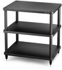 Solidsteel Audio-Board S3-3 HiFi Audio Rack Black, Massive MDF-Regalb&ouml;den mit
