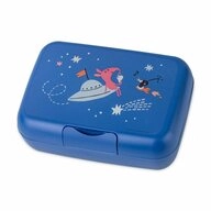 KOZIOL Lunchbox Candy L Space, Biozirkuk&auml;rer Kunststoff, mit Trennschale