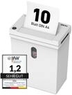 IDEAL Aktenvernichter IDEAL SHREDCAT 8100 CC, 5 x 30 mm Partikelschnitt,