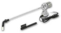 Dynavox Plattenspieler-Reinigungs-Set Schallplatten-Mitlaufbesen Ziegenhaar +