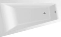 Aqualine Eckwanne METUJE Badewanne 160x100x42cm, links, wei&szlig;, Aqualine-G2610