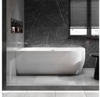 Bernstein Badewanne LENA CORNER 170 x 75 cm, Eckbadewanne links Acryl wei&szlig;...