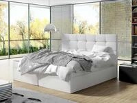 MIRJAN24 Boxspringbett Luanda (Bonell-Matratze und Topperr), mit zwei...
