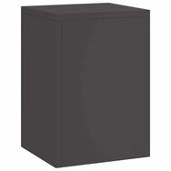 vidaXL Blumenst&auml;nder Pflanzenst&auml;nder 3 pcs Schwarz Stahl (3 St)