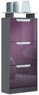 Vladon Schuhschrank Space V2 (Schuhkipper, f&uuml;r 12 Paar Schuhe mit 3 Klappen und