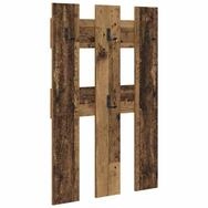 vidaXL Regal Wandmontierter nachttisch Altholz 65 x 3 x 100 cm Holzwerkstoff,...