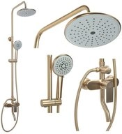 wohnwerk.idee Duscharmatur Duschsystem Duschgarnitur Dusche Regendusche Verso...