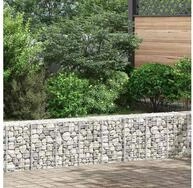 vidaXL Hochbeet Gabionen-Hochbeete 3 Stk. 30x30x50 cm Eisen (1 St)