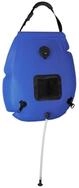 vidaXL Falteimer Camping-Duschtasche Blau 20 L PVC