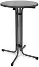 Beautissu Stehtisch Outdoor Stehtisch Bellini, klappbar, &Oslash;60cm, Schwarz,...