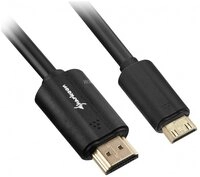 Sharkoon Sharkoon HDMI Kabel Stecker > Mini HDMI, 4K Elektro-Kabel, Mini HDMI
