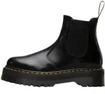 DR. MARTENS 2976 QUAD Polished Smooth Ankleboots (2-tlg) schwarz 43 EU