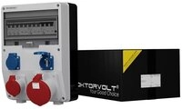 Doktorvolt Stromverteiler TD-S/FI 1x63A 1x16A 2x230V franz/belg System Doktorvolt