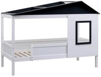 CLP Kinderbett Tessa, Rausfallschutz, Lattenrost, Hausbett, 90x200cm