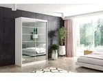 ALTDECOR Schiebet&uuml;renschrank FLORA (Kleiderschrank Garderobenschrank mit viel