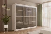ALTDECOR Schiebet&uuml;renschrank PEKA3 (Kleiderschrank Garderobenschrank mit viel
