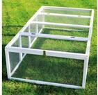Zooprinz Freigehege Rabbit Run Hasen Kaninchen Auslauf Gehege, 100x48x181 cm,