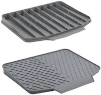Metaltex Abtropfmatte Gravity-Duo, beidseitig verwendbare Abtropfmatte