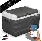 Arebos K&uuml;hlbox Gefrierbox 26-43L, Mobiler Kompressor-K&uuml;hler mit App-Steuerung,