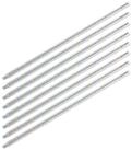 SEBSON Aufbauleuchte LED Lichtleiste 30cm 12V warmwei&szlig; 8-tlg, mit Stecker und