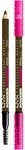 NYX PROFESSIONAL MAKEUP Augenbrauenpflege POWDER LOUDER BROW PENCIL, verleiht...