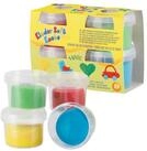 Feuchtmann Knete KINDER SOFT KNETE Mini Basic (1-tlg), 4 x 80g weiche...