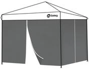 Sekey Pavillonseitenteil 2x Seitenwand f&uuml;r Pavillon 3m/6m/9m mit...