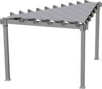 Sojag Pavillon Lima 1010 Lichtgrau, 293,3x293,3x242,6cm