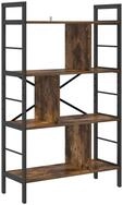 vidaXL B&uuml;cherregal B&uuml;cherregal Ger&auml;ucherte Eiche 75 x 30 x 123,5 cm...