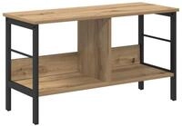 vidaXL B&uuml;cherregal B&uuml;cherregal Artisan-Eiche 82 x 32 x 47 cm Holzwerkstoff,...