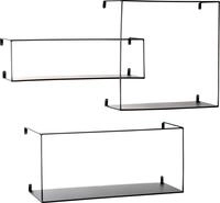 HAKU Wandregal 23518, 3er-Set