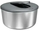 zyliss Salatschleuder Swift Dry Edelstahl, trocknet Salat in wenigen Sekunden,