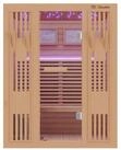Dewello Sauna MINTO 150x130 Finnische Sauna, 3 Personen, Saunaofen, Harvia...