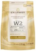 Callebaut Schokolade CALLEBAUT, Receipe No. W2 - Kuvert&uuml;re Callets, Wei&szlig;e
