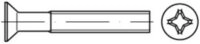 Contorion Schraube ISO 7046 Form C Senkkopfschraube M5x55 Edelstahl A4 blank PH...