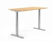 Soennecken Schreibtisch Schreibtisch 1800x605-1255x800mm Platte Buche Gestell...