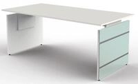 KERKMANN Schreibtisch Schreibtisch Aveto Wangengestell 180x80x68-76cm