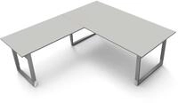 KERKMANN Schreibtisch Schreibtisch Form5 200 B&uuml;gel-Gestell 200x100x68-82 /...