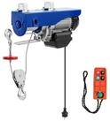 MSW Seilwinde 800 kg Seilzug Flaschenzug Hebezug Elektrisch 1350 W mit...