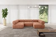 ALTDECOR Wohnlandschaft Garvo-U1, Corner Sofa U-Form Vielseitige Sofa...