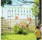 AIYAPLAY Slackline Ninja Warrior Hindernisparcours f&uuml;r Kinder,