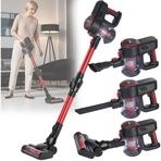 Casativo Akku-Handstaubsauger Bodensauger 2in1 mit Elektrob&uuml;rste, 18 kPa...