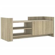 vidaXL TV-Schrank TV-Schrank Sonoma-Eiche 100x35x40 cm Holzwerkstoff (1-St)