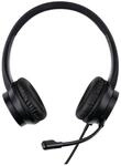 Lindy On Ear Headset kabelgebunden Stereo Schwarz Headset, Kopfh&ouml;rer (Headset,