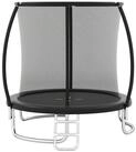COSTWAY Gartentrampolin, &Oslash; 244 cm, Trampolin, mit Sicherheitsnetz & Leiter
