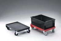 DURABLE Transportwagen Lagertrolley 400x600mm rot