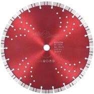 vidaXL Trennscheibe Diamant-Trennscheibe mit Turbo und L&ouml;chern Stahl 300 mm