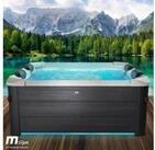 BRAST Whirlpool MSpa Oslo, Sapphire & Amber mit Fester Au&szlig;enwand,...